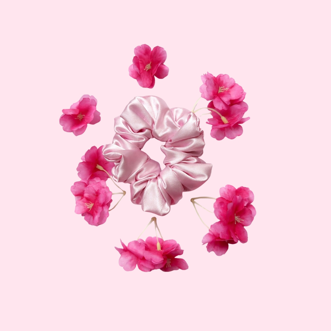 Moña de satin tamaño mediano